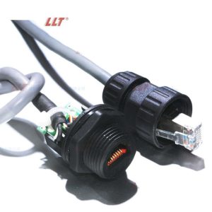 LLT M19 RJ45 waterproof cable connector