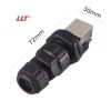 LLT M19 RJ45 panel mount waterproof connector - Image 3