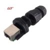LLT M19 RJ45 panel mount waterproof connector - Image 4